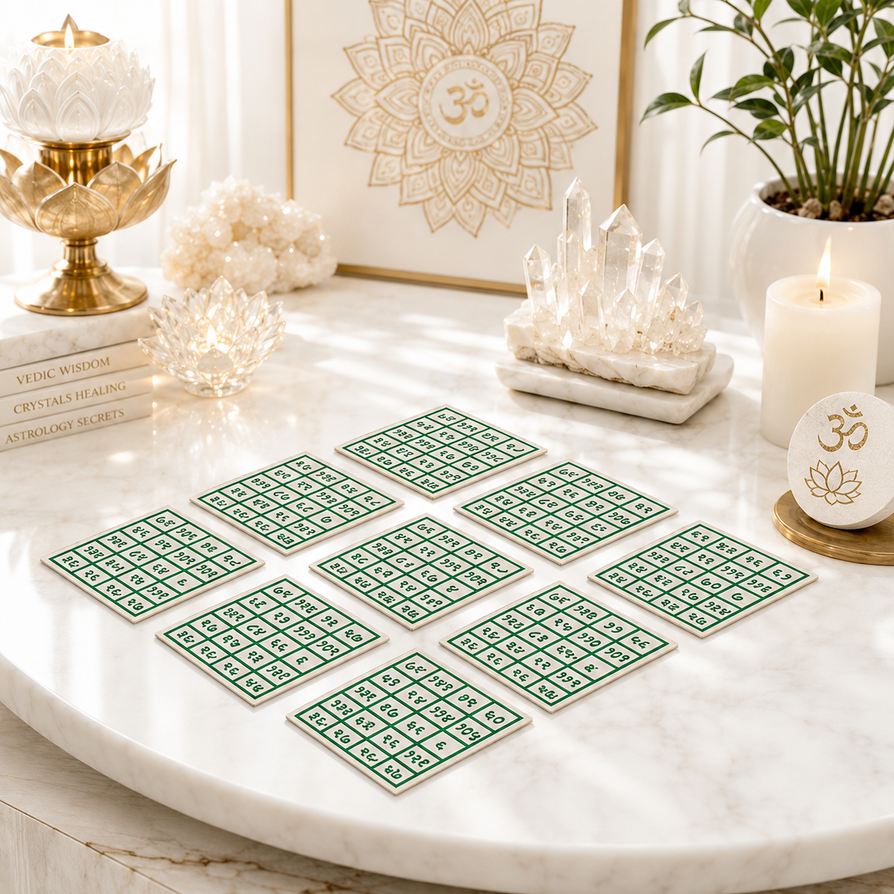 Grahao K Yantra – Premium Navgraha Spiritual Yantra for Harmony & Protection
