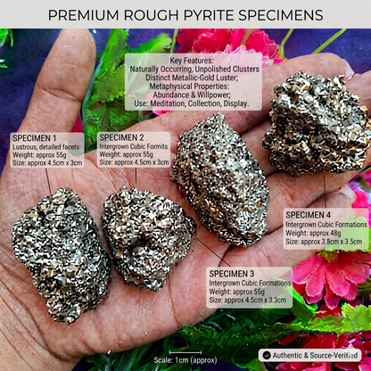 Natural Pyrite Cluster from Peru