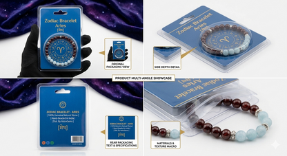 Zodiac राशि Bracelet with premium packing