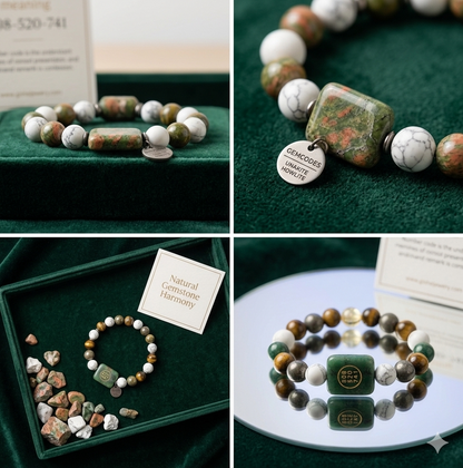 Money magnet with zibu bracelet