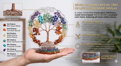 7 Chakra Flower Orgone Tree