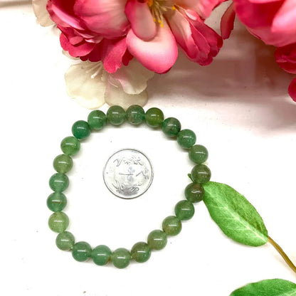 Light Green Aventurine Bracelet (For Luck and Opportunities)