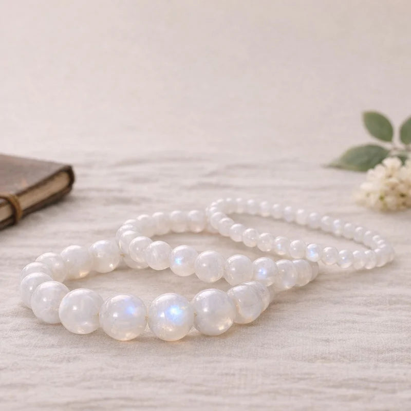 Premium White Moonstone Bracelet