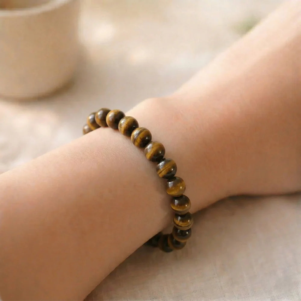 Tiger Eye Bracelet (Willpower and strength)